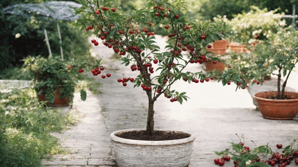 Growing Cherries in Pots: Planting and Care Tips