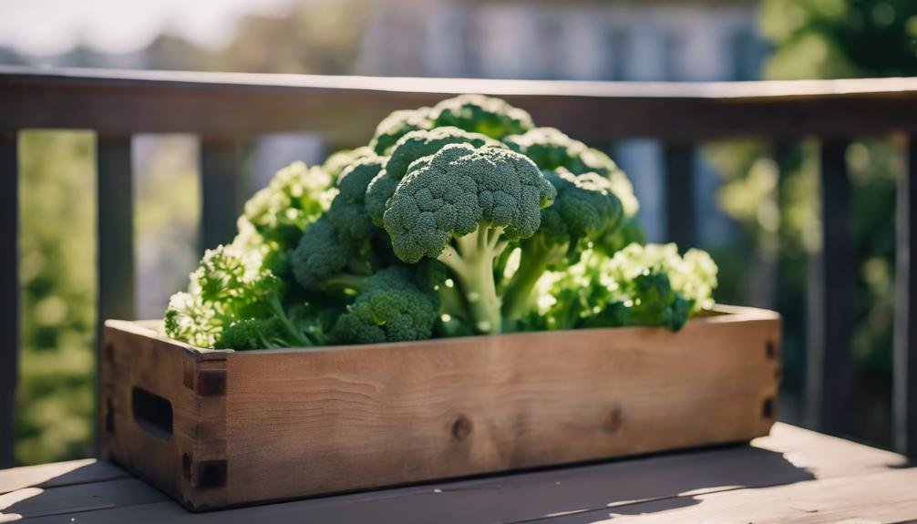 growing broccoli in containers